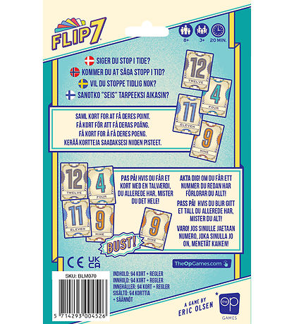 Asmodee Kortspil - Flip 7
