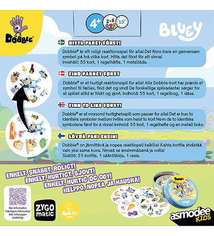 Asmodee Spil - Double - Bluey Nordic