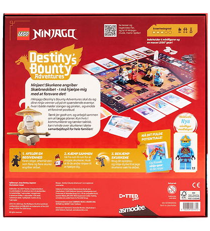 Asmodee Spil - Ninjago Destiny's Bounty Adventures - Dansk