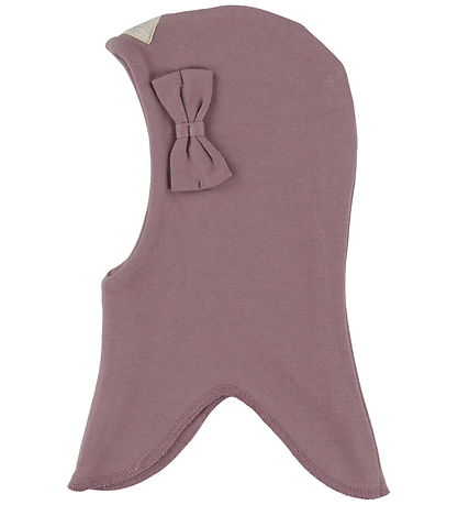 Racing Kids Elefanthue - 2-lags - Dusty Purple m. Sløjfe