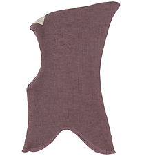 Racing Kids Elefanthue - Uld/Bomuld - 2-lags - Dusty Purple m. B