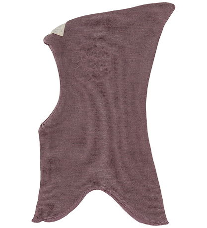 Racing Kids Elefanthue - Uld/Bomuld - 2-lags - Dusty Purple m. B