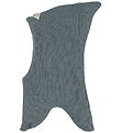 Racing Kids Balaclava - Wool/Cotton - 2-layer - Goblin Blue