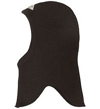 Racing Kids Elefanthue - Uld/Bomuld - 2-lags - Dark Brown