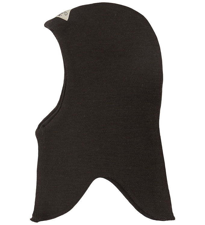 Racing Kids Elefanthue - Uld/Bomuld - 2-lags - Dark Brown