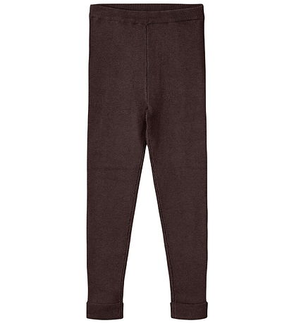 Fliink Leggings - Strik - Favo - Coffee Bean