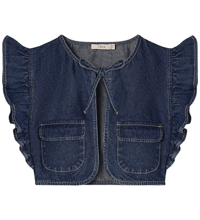 Fliink Vest - Don - Dark Denim Blue