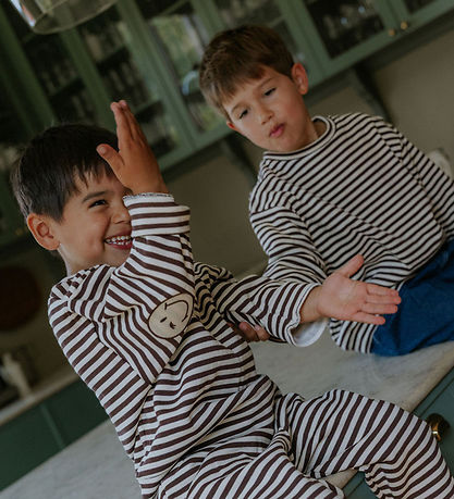 Fliink Sweatshirt - Alvin - Coffee Bean/Sandshell