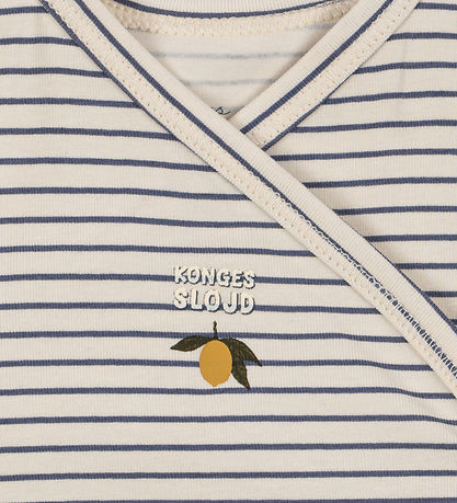 Konges Sløjd Slå-om Body l/æ - Stripe Como