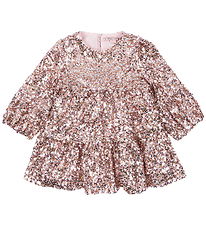 Konges Sløjd Kjole - Lila Sequins - Grey/Rosa