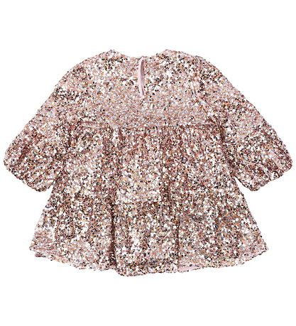 Konges Sløjd Kjole - Lila Sequins - Grey/Rosa