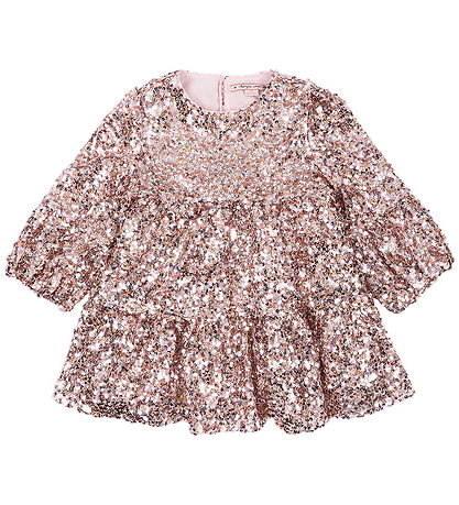 Konges Sløjd Kjole - Lila Sequins - Grey/Rosa