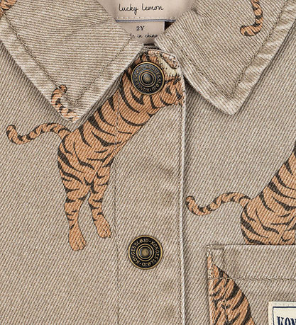 Konges Sløjd Denimjakke - Magot - Tiger