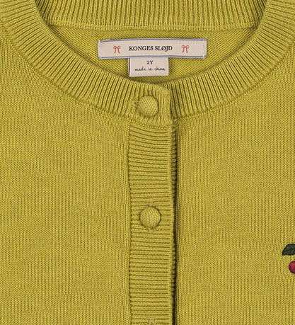 Konges Sløjd Cardigan - Strik - Cathy - Leek Green