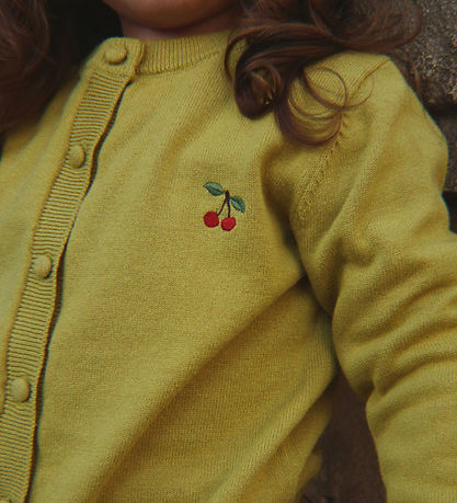 Konges Sløjd Cardigan - Strik - Cathy - Leek Green