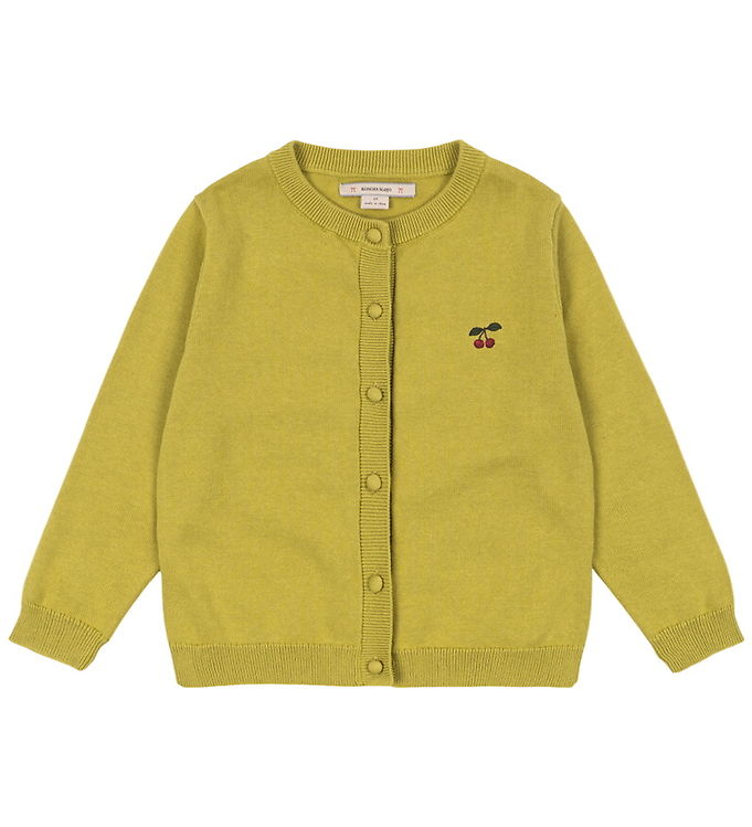 Konges Sløjd Cardigan - Strik - Cathy - Leek Green