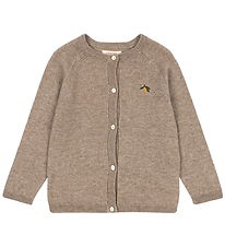 Konges Sløjd Cardigan - Strik - Uld - Mattou - Light Brown