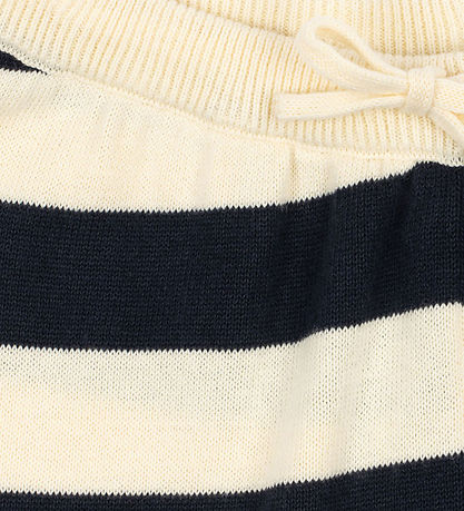 Konges Sløjd Bukser - Strik - Manis - Navy Stripe
