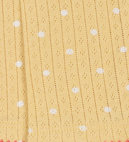 Konges Sløjd Leggings - Hulmønster - Minnie - Dot Golden
