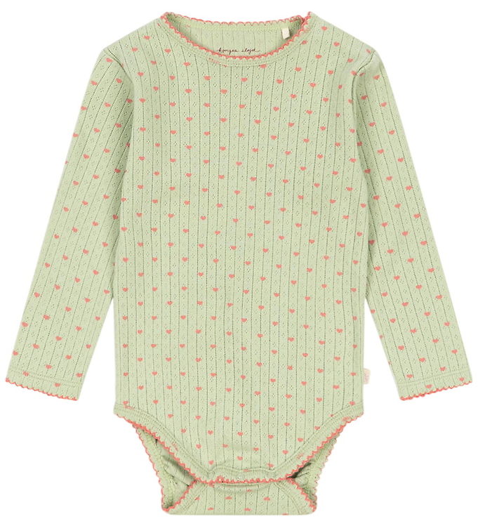 Konges Sløjd Body l/æ - Hulmønster - Minnie - Coeur Lint