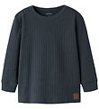 Name It Bluse - NmmNicholas - Rib - Ombre Blue
