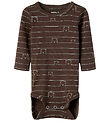 Name It Body l/æ - NbmNalas - Chocolate Brown