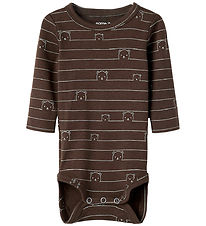 Name It Body l/æ - NbmNalas - Chocolate Brown