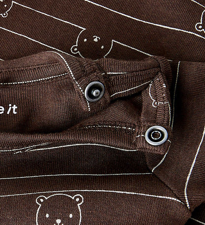 Name It Body l/æ - NbmNalas - Chocolate Brown