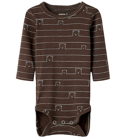Name It Body l/æ - NbmNalas - Chocolate Brown