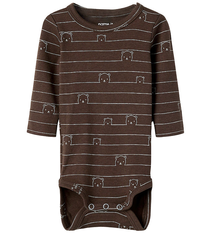 Name It Body l/æ - NbmNalas - Chocolate Brown