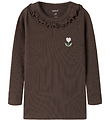Name It Bluse - Rib - NmfNaisy - Chocolate Brown