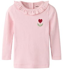 Name It Bluse - Rib - NmfNaisy - Parfait Pink