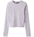 LMTD Bluse - Rib - NlfNinaja - Misty Lilac