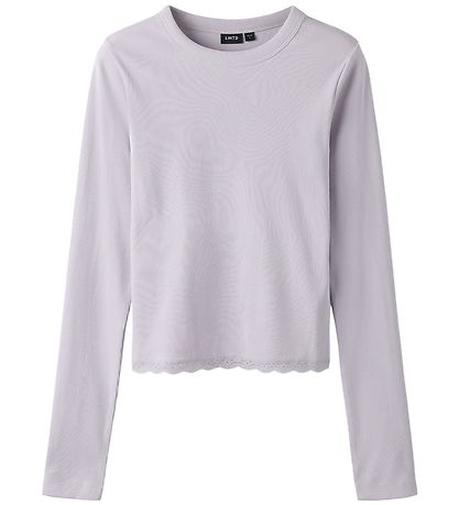LMTD Bluse - Rib - NlfNinaja - Misty Lilac