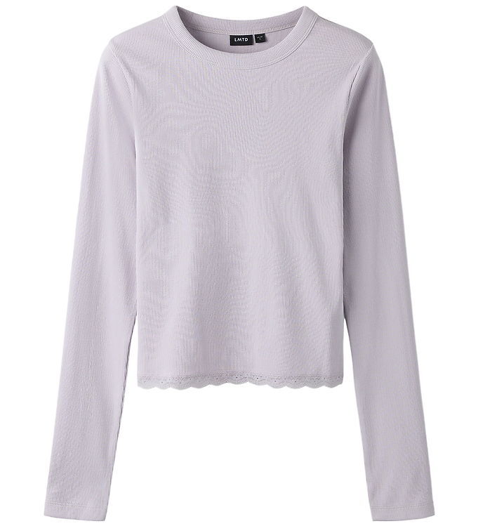 LMTD Bluse - Rib - NlfNinaja - Misty Lilac