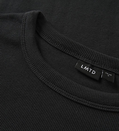 LMTD Bluse - Rib - NlfNinaja - Sort