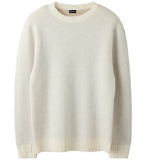 LMTD Bluse - Strik -NlmNos - Antique White/W. ABBEY STONE