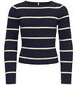 Kids Only Bluse - Strik - Noos - Kogibi - Night Sky/Whitecap Gra