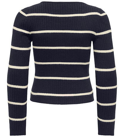 Kids Only Bluse - Strik - Noos - Kogibi - Night Sky/Whitecap Gra