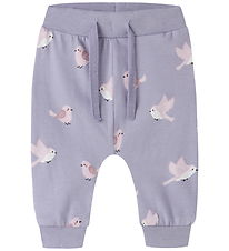 Name It Leggings - NbfVandora - Heirloom Lilac/Birds