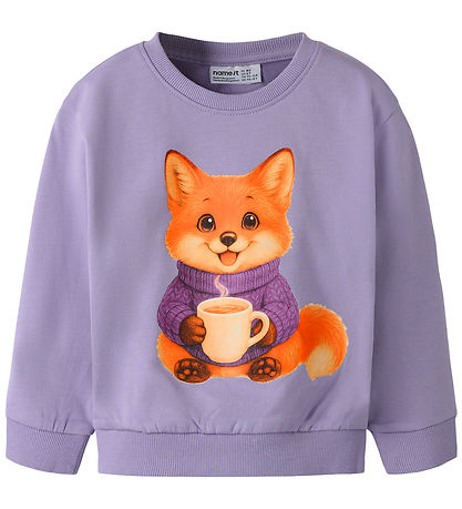 Name It Sweatshirt - NmfVotea - Heirloom Lilac/Fox