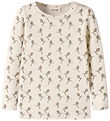 Lil Atelier Bluse - NmfGayo - Turtledove/ARTICHOKE