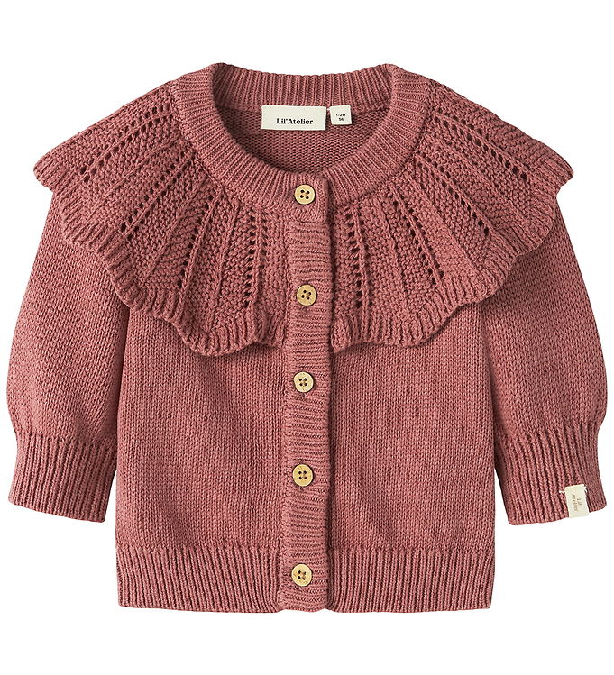 Lil Atelier Bluse - Strik - NbfNoda - Withered Rose