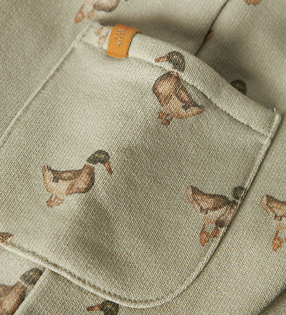 lil Atelier Smækbukser - NbmJobo - Moss Gray/DUCK