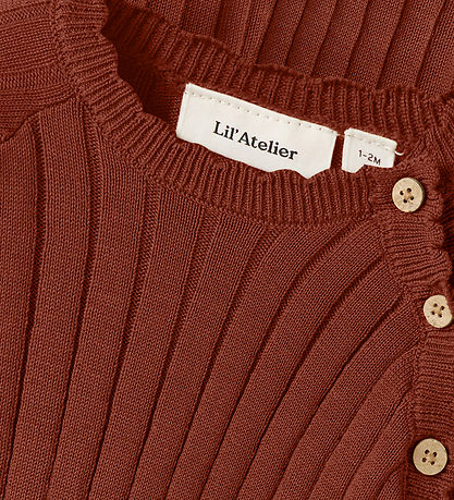 Lil Atelier Bluse - Strik - NbfNelsan - Mahogany