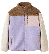 Name It Fleccejakke - NkfMacey - Lavender