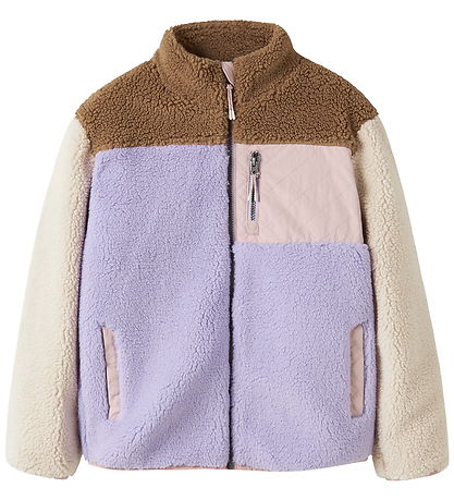 Name It Fleccejakke - NkfMacey - Lavender