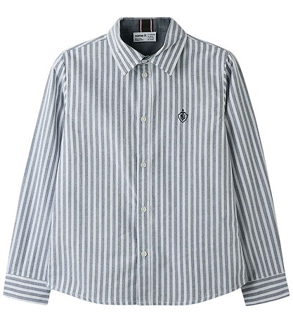 Name It Skjorte - Noos - nkmNewsa - Navy Blazer/BRIGHT WHITE