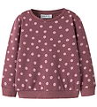 Name It Sweatshirt - Noos - NmfDavina - Wild Ginger/W. LILAS FLO