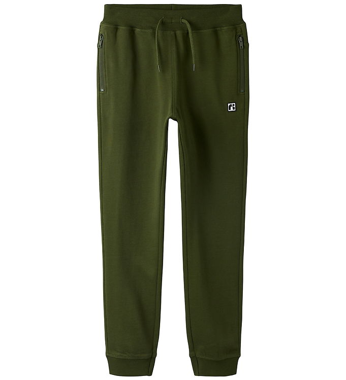 NAME IT Sweatpants Flo Rifle Green